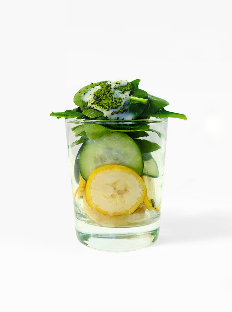 Matcha + Spinach Fermented Rice + Plant-based Amazake Smoothie