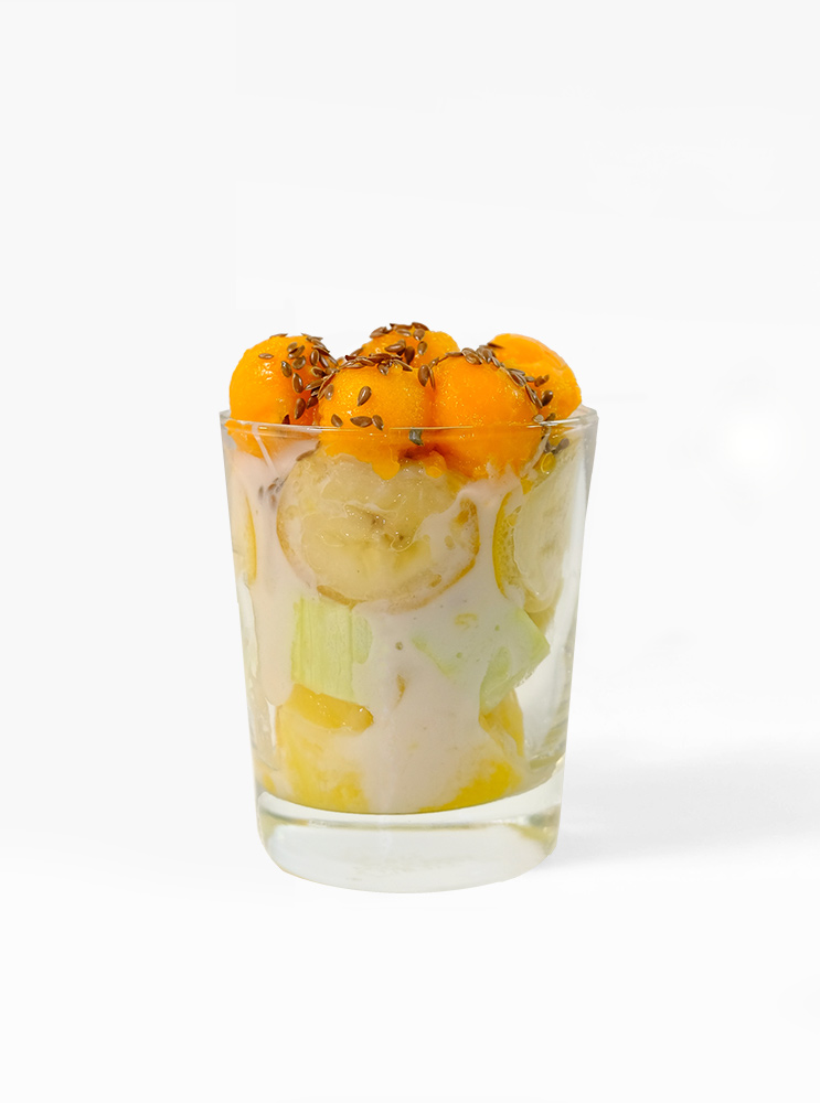 Papaya + Pineapple Fermented Rice + Plant-based Amazake Smoothie