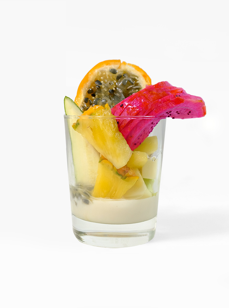 Passionfruit + Dragonfruit Fermented Rice + Plant-based Amazake Smoothie