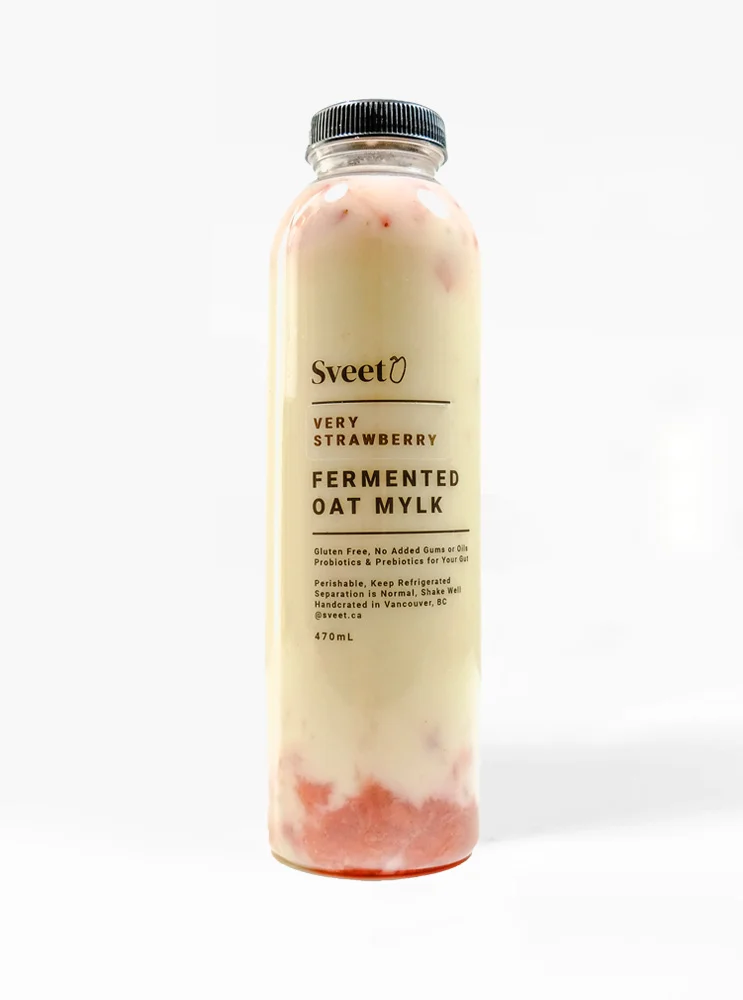 Sveet Very Strawberry Fermented Oat Mylk